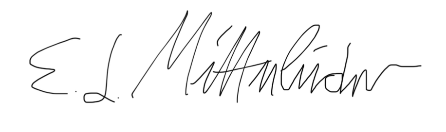 Elias Leon Mitterlindner Signatur
